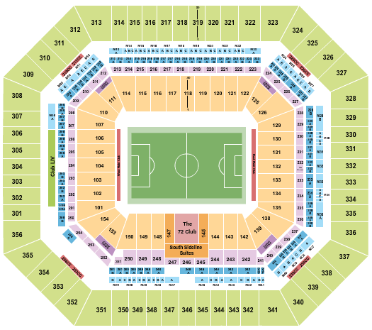 Hard Rock Stadium World Cup Seating Chart